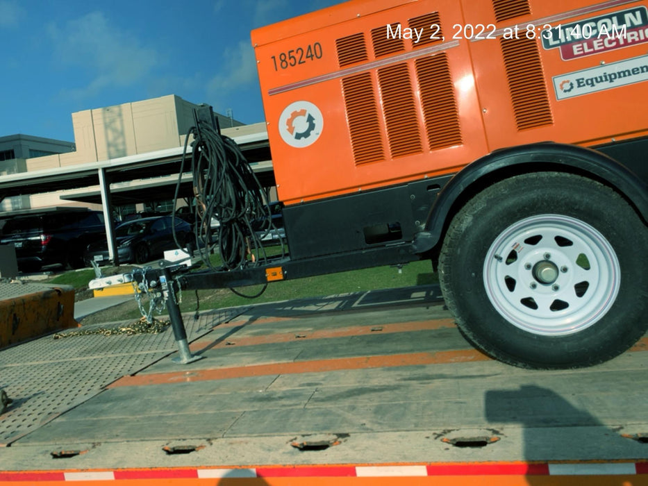 2021 Lincoln Electric Vantage 549X Ready Pak 3, ORANGE (includes trailer, cable rack, fender light kit)