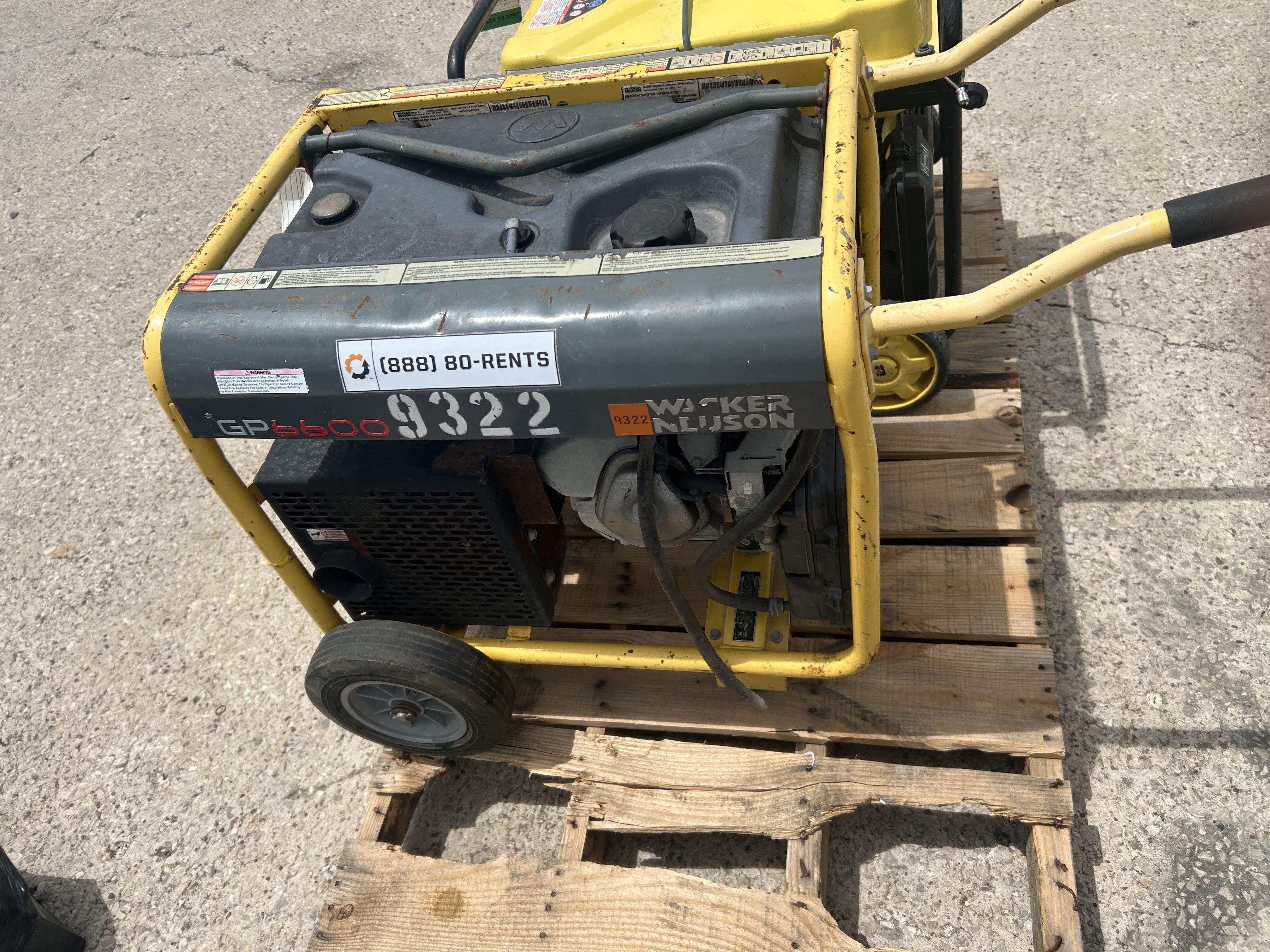 2018 WACKER NEUSON GP6600A