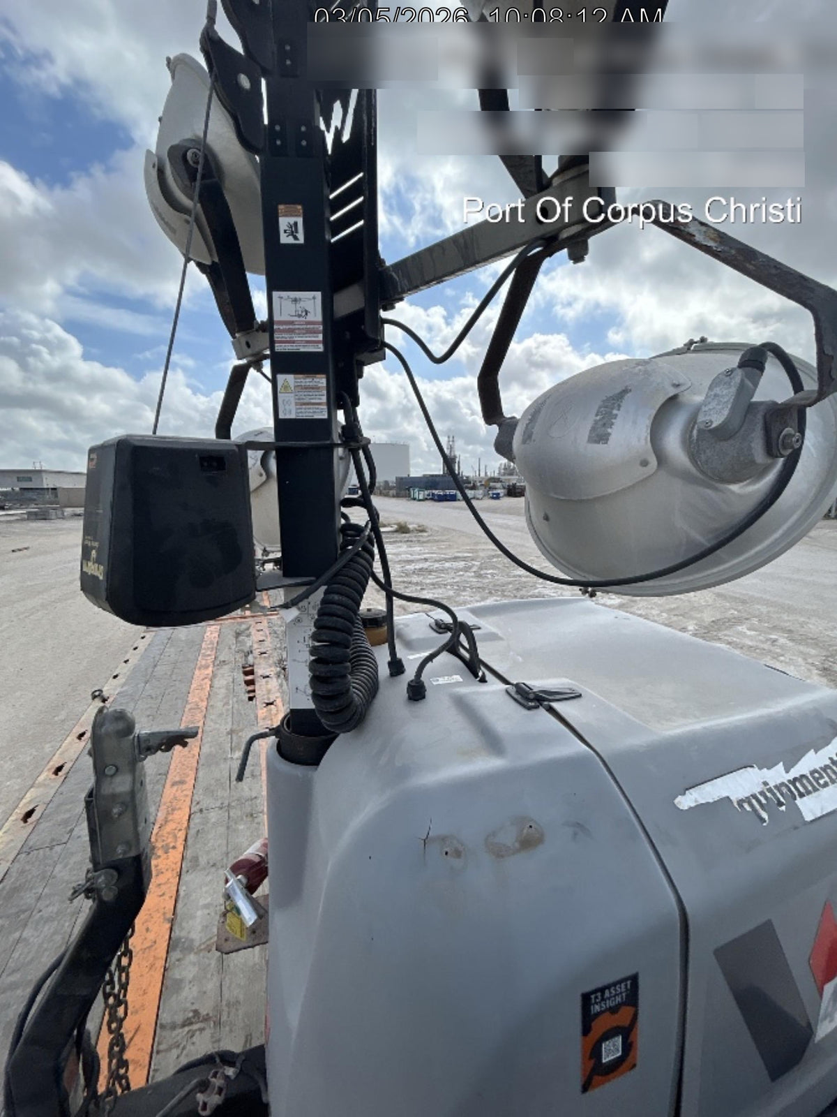 Wacker Neuson LTV6K-MH Power mast, 1100W MH, Fuel Sensors, Wiring Harness