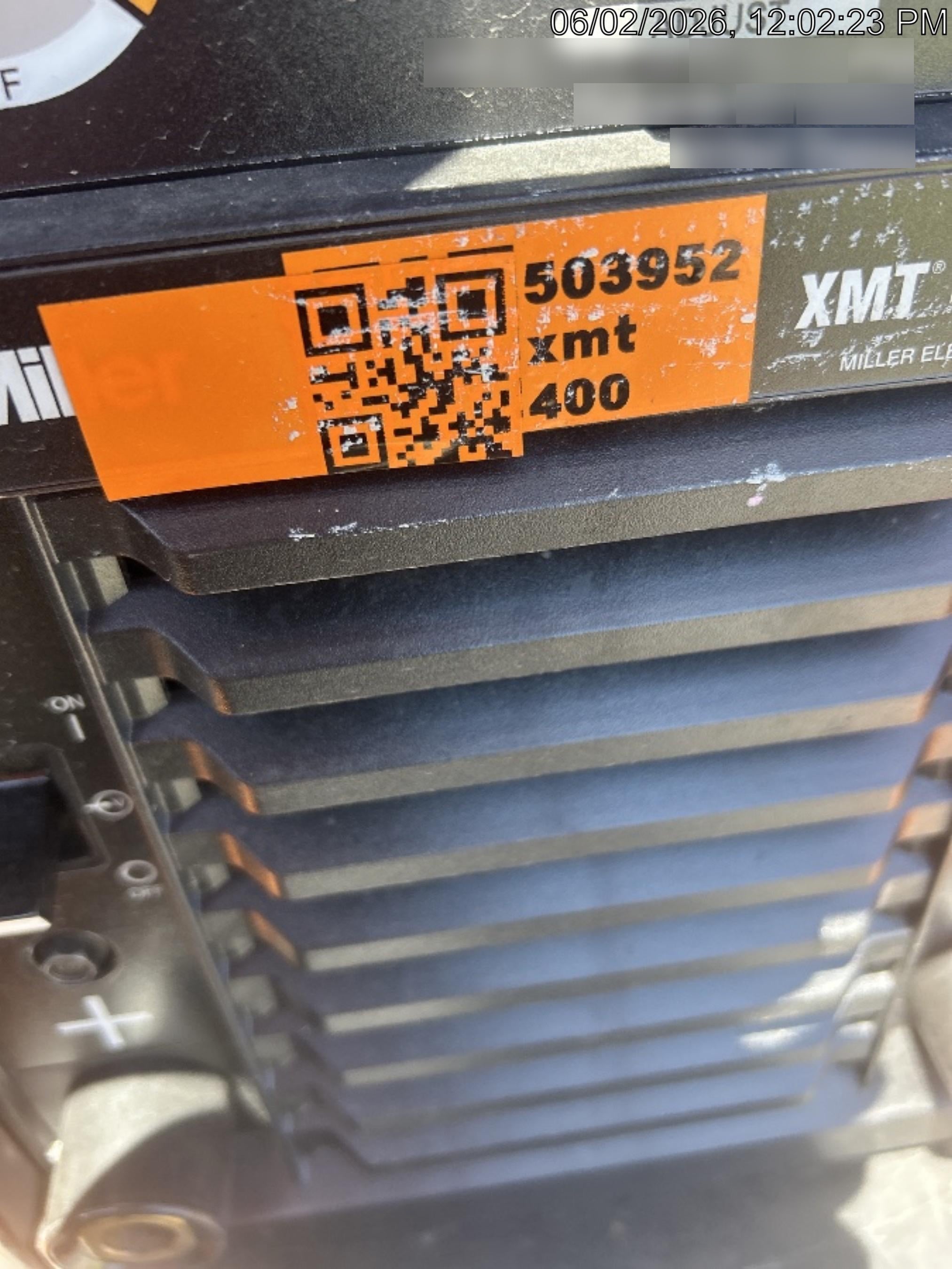 2025 MILLER ELECTRIC XMT 400