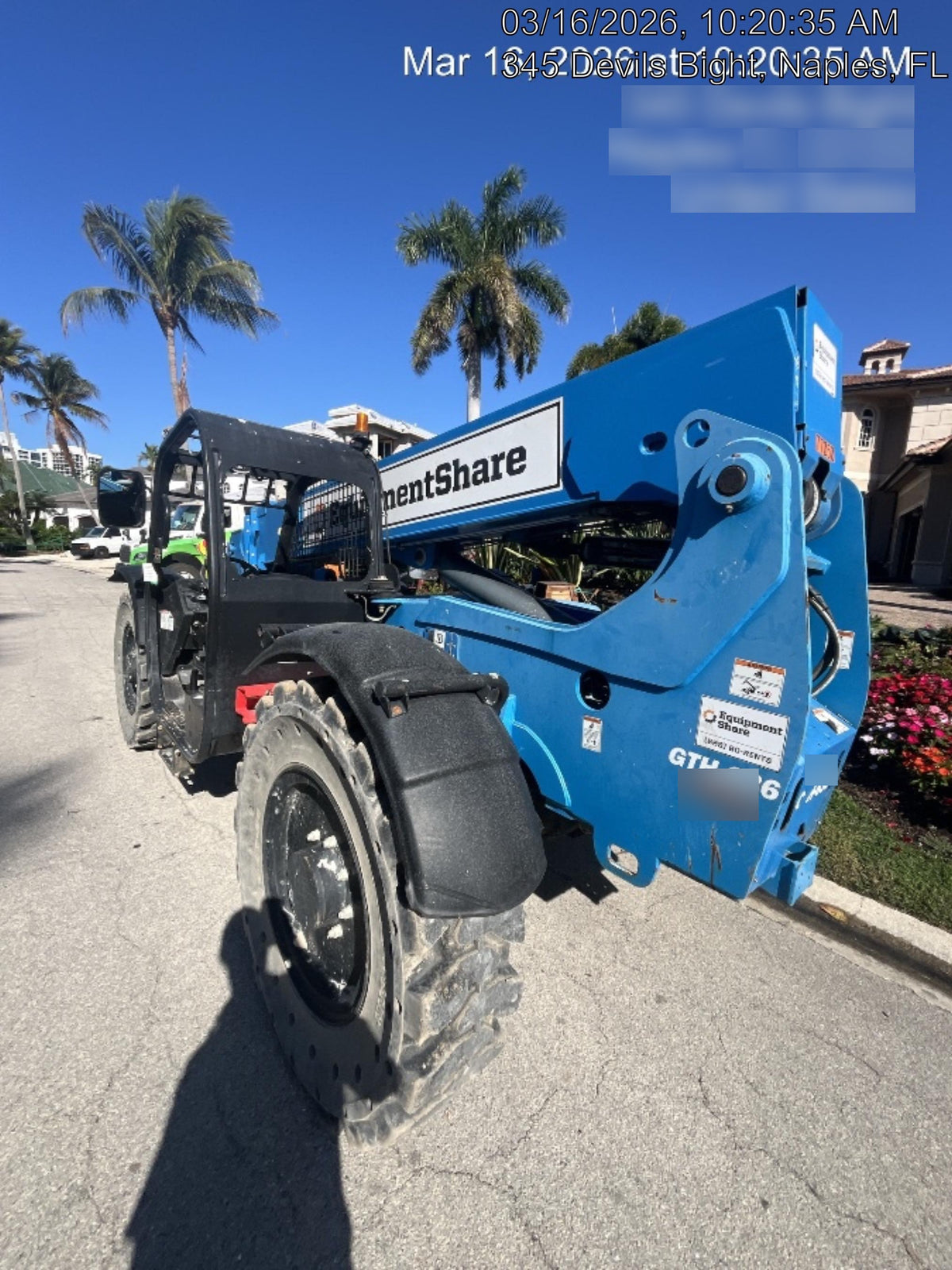 2020 Genie GTH-636 Canopy, Solid Tires, Work Lights, Beacon, Aux Hydraulics, Back up Alarm