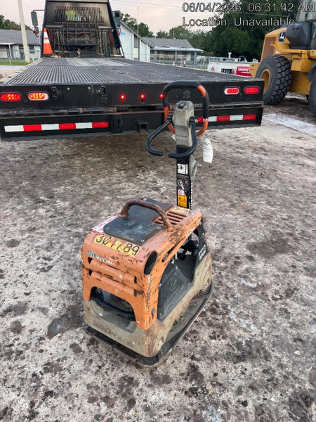 2023 Multiquip MVH158 Honda GX200, 17" Plate, Gas