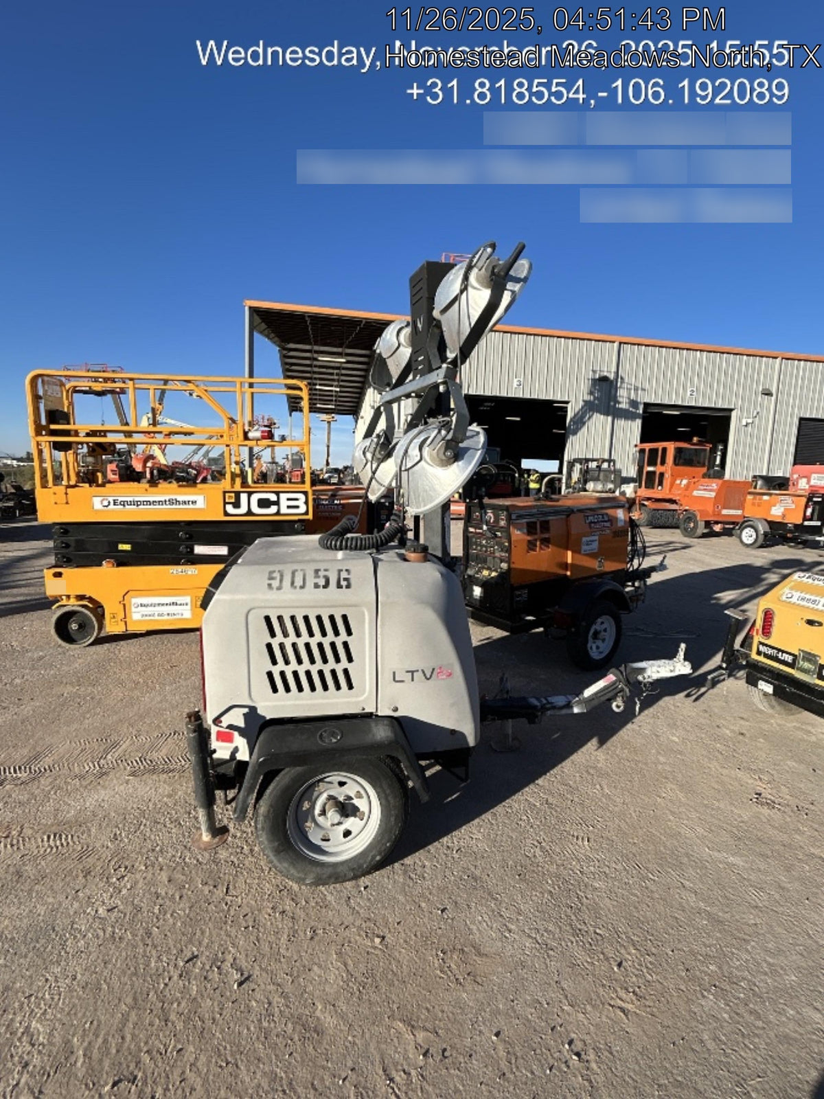 Wacker Neuson LTV6K-MH Wacker Neuson LTV6L Towable Light Tower