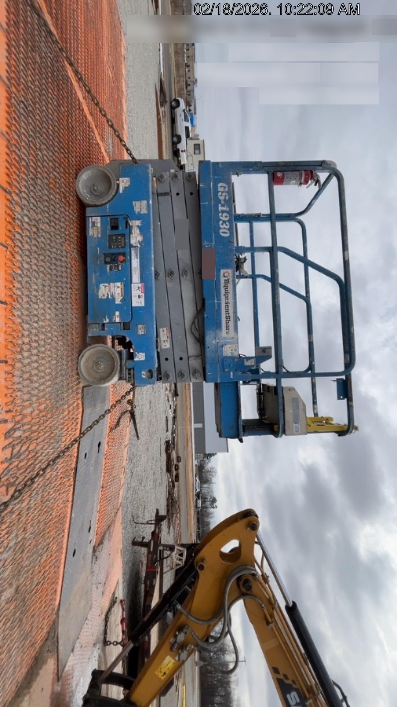 2019 Genie GS-1930 Fixed rails with chain Entry