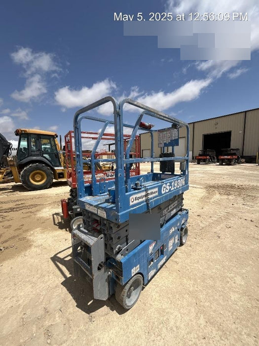 2019 Genie GS-1930 Fixed Rails with Chain Entry