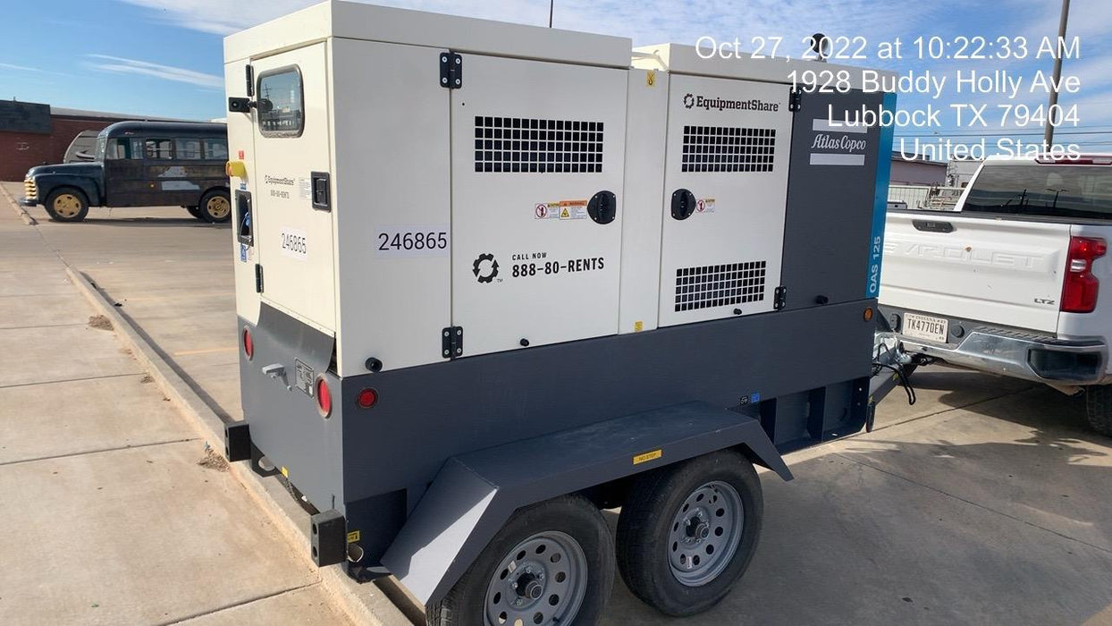 2022 ATLAS COPCO QAS 125