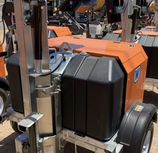 2024 Wanco WLTT-4MM4K Diesel, Deep Sea Controller, Shore Power Plug, Auto Start, (4) 350W LED Floodlights, 4kW Generator, 60 Gal Fuel Tank, 2" Ball, T3