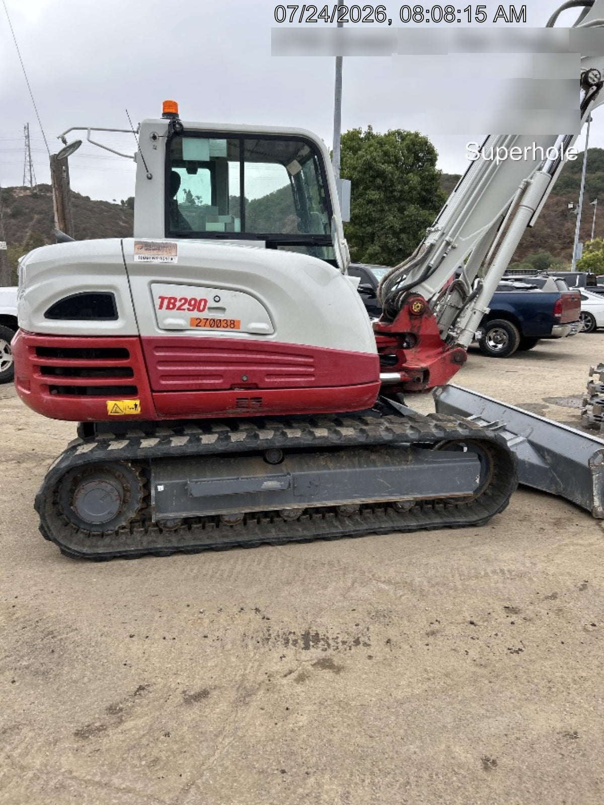 2022 TAKEUCHI TB290-CR