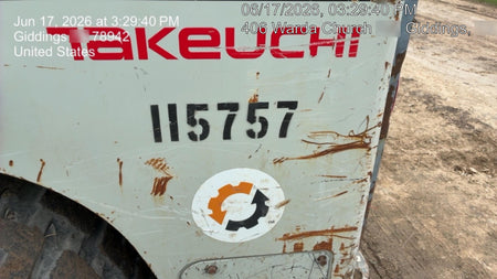 2020 TAKEUCHI TL12R2-R
