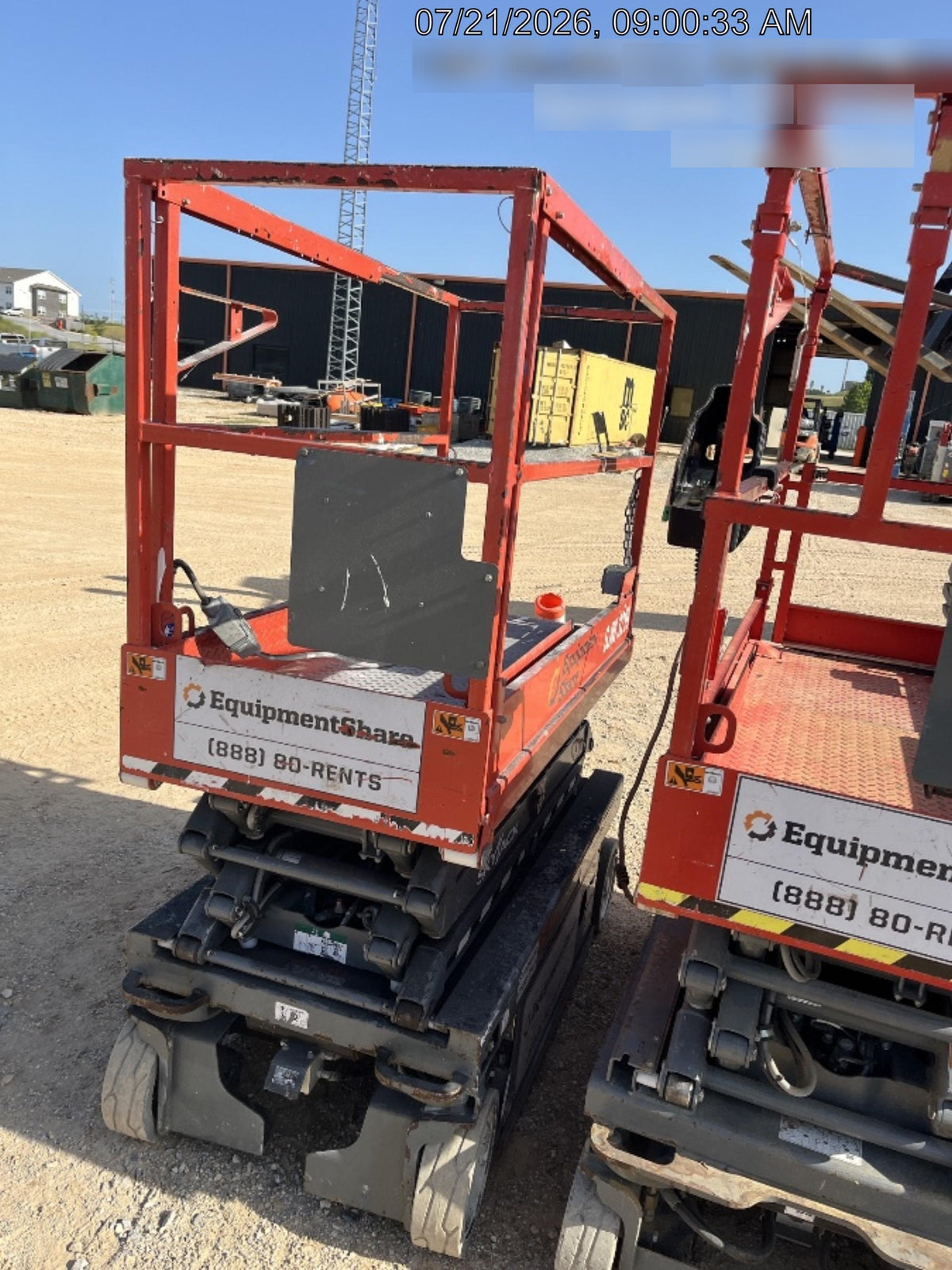 2019 Skyjack SJIII-3219 Standard Options, Trojan Batteries