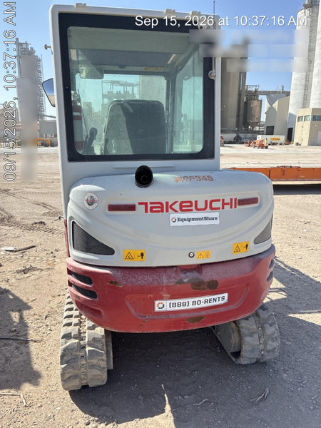 2023 TAKEUCHI TB235-2CR