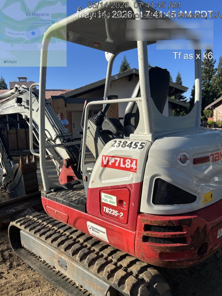 2022 TAKEUCHI TB235-2R