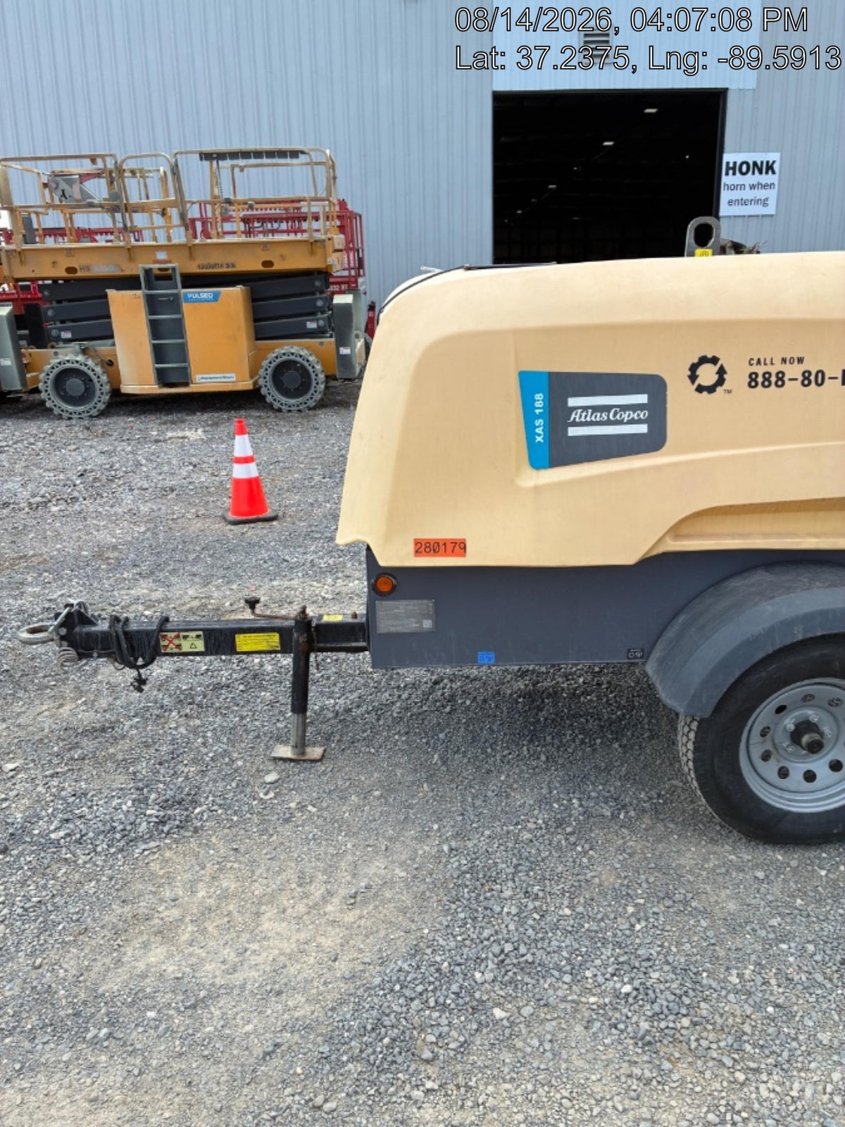 2022 ATLAS COPCO XAS188 CWK