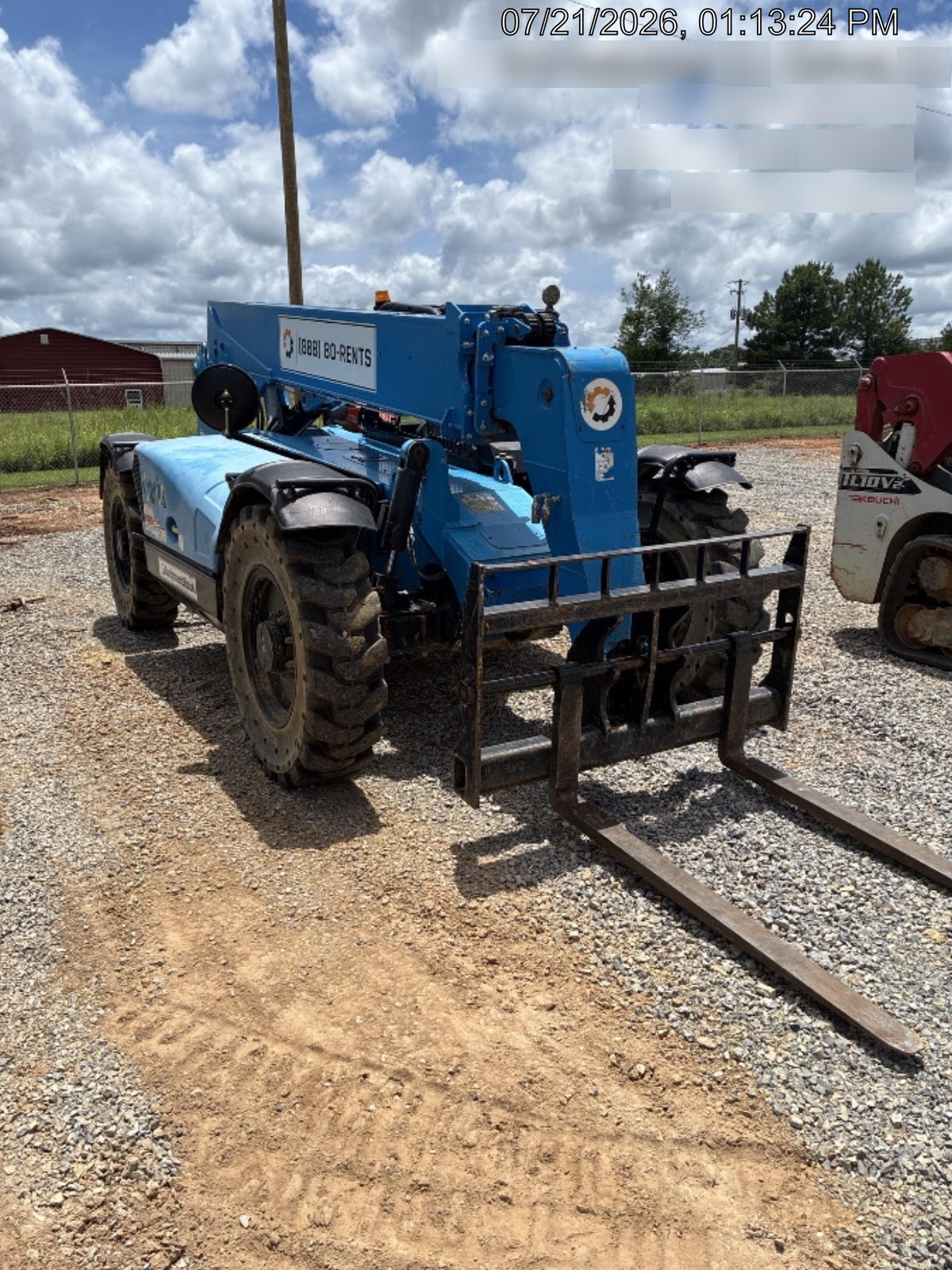 2020 Genie GTH-636 Canopy, Solid Tires, Work Lights, Beacon, Aux Hydraulics, Back up Alarm
