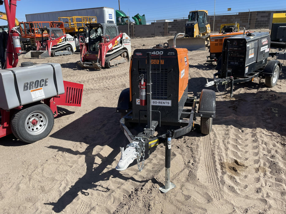 2022 Lincoln Electric LE400 Kubota V1505, Trlr, Cable Rack, Light Kit, ES Decals, T3