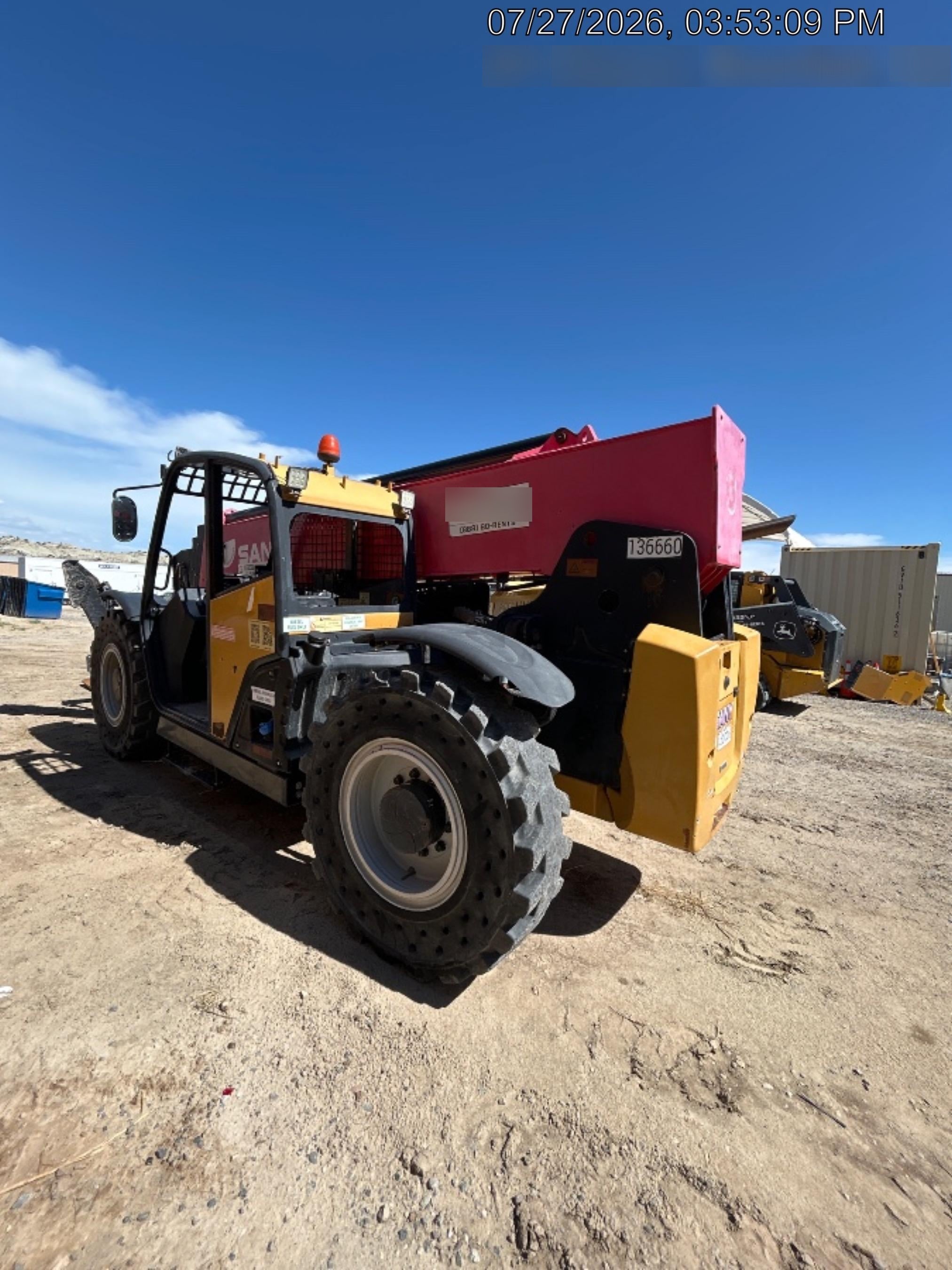 2021 SANY STH1256