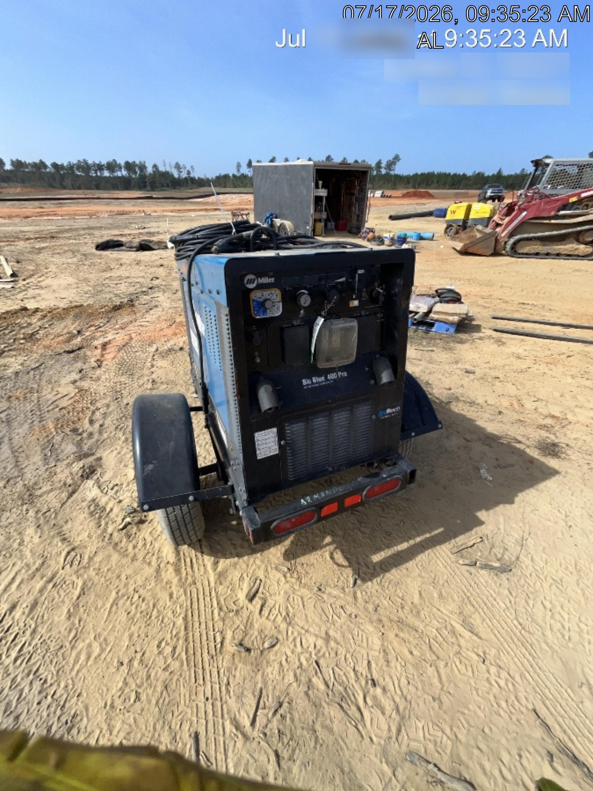 2025 MILLER ELECTRIC BIG BLUE 400