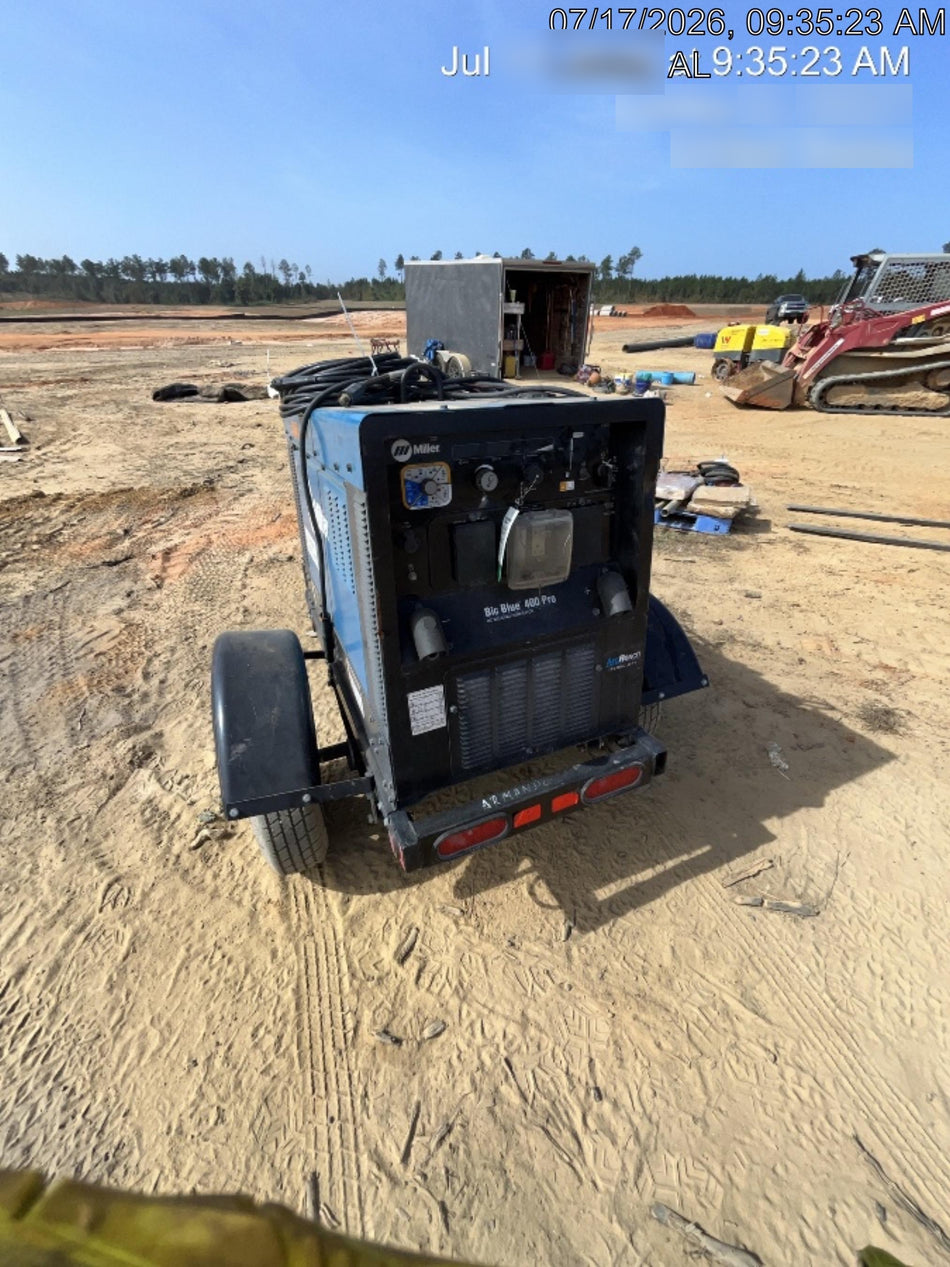 2025 MILLER ELECTRIC BIG BLUE 400