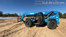 2018 Genie GTH-1056 Genie GTH-1056 w/Open ROPS, Solid Tires, Work Light/Beacon, 60" Carriage and Forks
