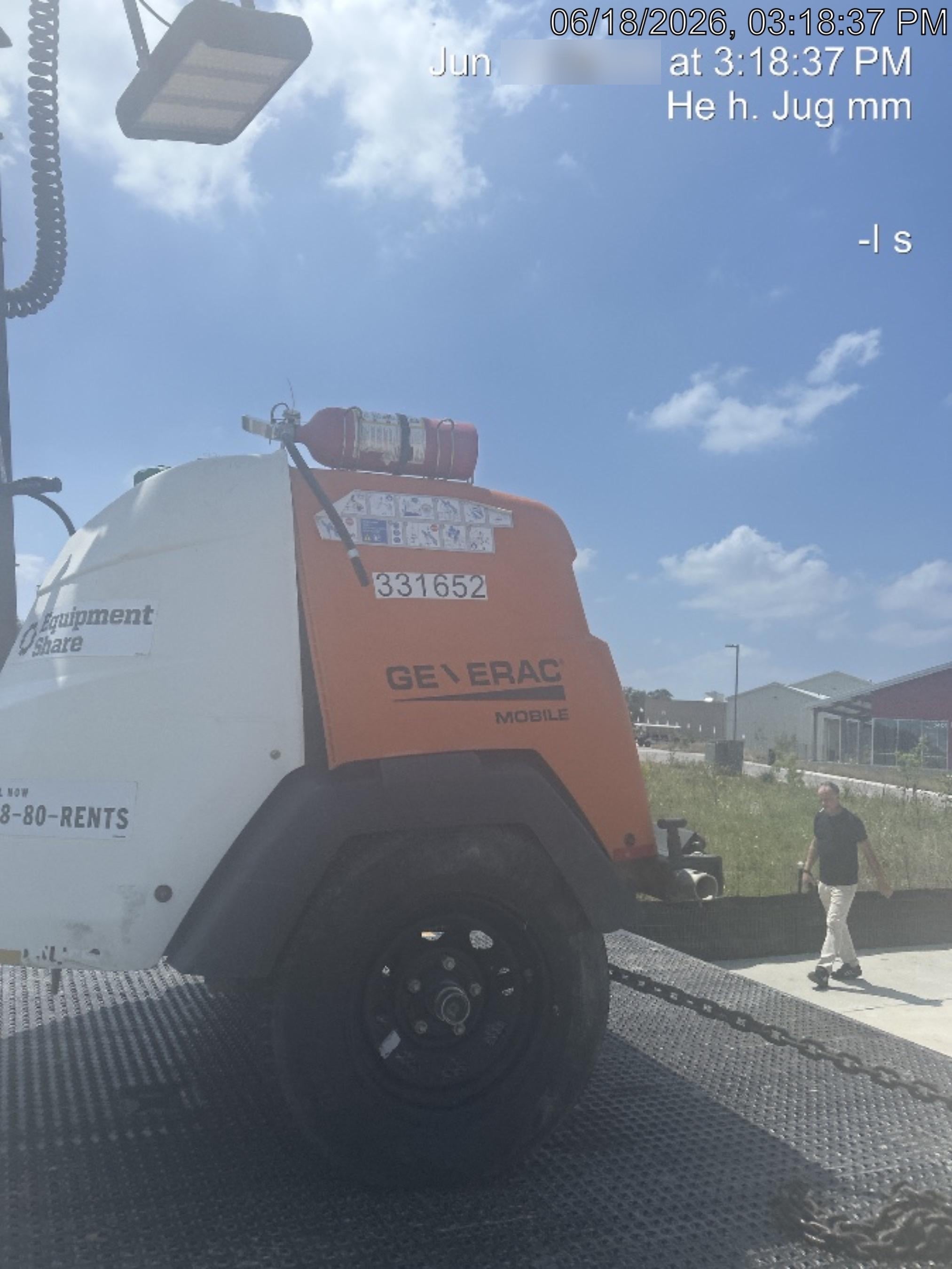2023 Generac MLT2 Diesel, Flex Switch 120V Input, Powerzone Controller, (4) 320W LED Lights, 4kW Generator, 39.9 Gal Fuel Tank, 2" Ball, T3