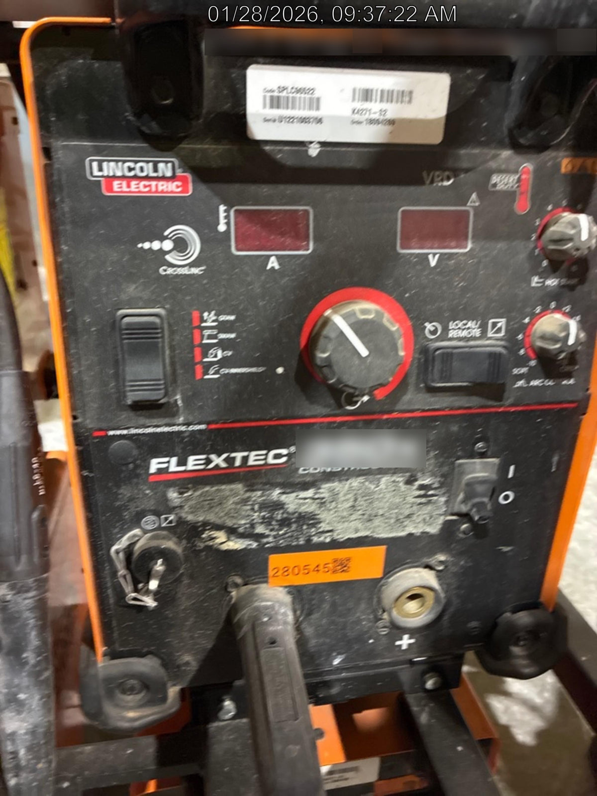 2022 LINCOLN ELECTRIC FLEXTEC 350X