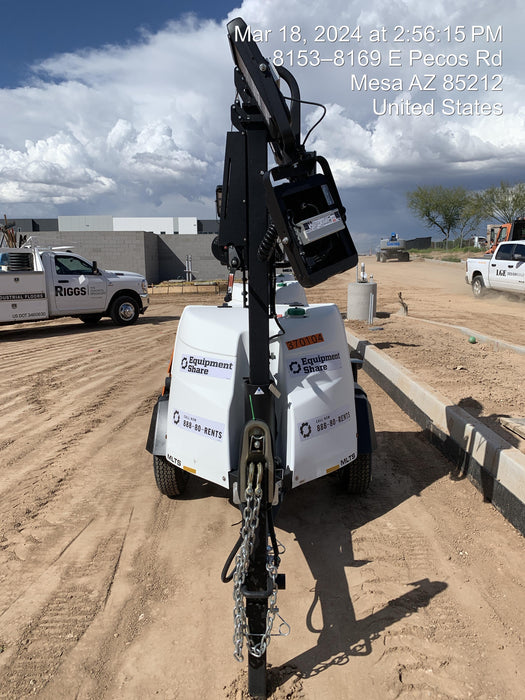 2023 Generac MLT2 Diesel, Flex Switch 120V Input, Powerzone Controller, 
(4) 320W LED Lights, 4kW Generator, 39.9 Gal Fuel Tank, 2" Ball, T3