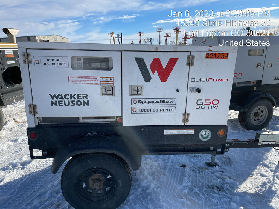 2022 WACKER NEUSON G50
