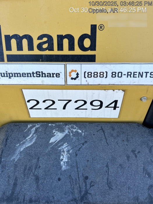 2022 Allmand NLV3GR (4) LED Light Fixture 350W, 23' Vertical Mast, 3kW Prime, Towable, Deep Sea L401, Leveling Jacks, Yanmar T4F 5.8hp