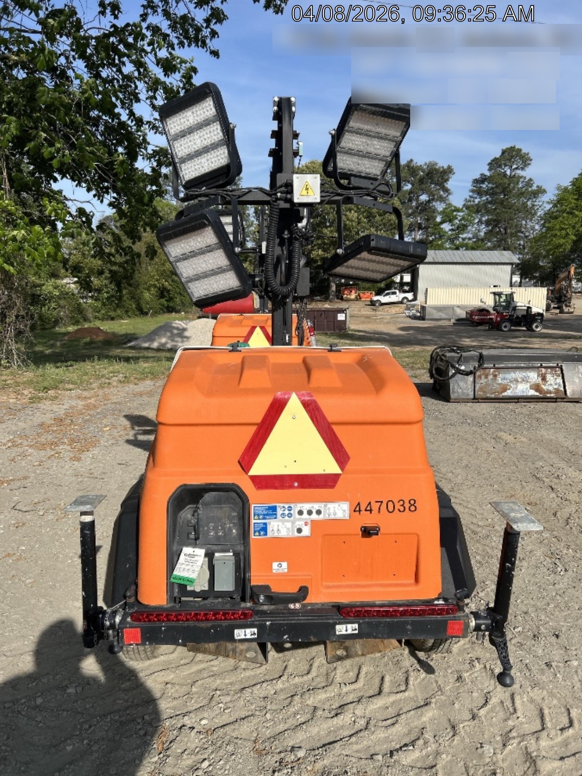 2024 Generac MLT6SKDS-STD4 ELEC WINCH Diesel, Electric Winch Mast, Powerzone Controller, (4) 320W LED Lights, 4kW Generator, 39.9 Gal Fuel Tank, 2" pintle, T3