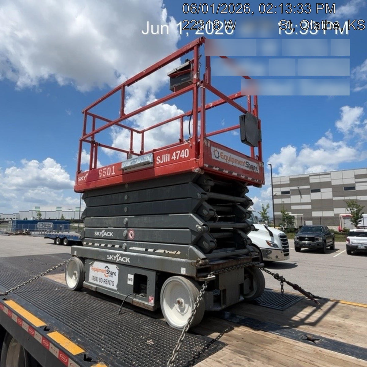 2017 Skyjack SJIII-4740 Skyjack SJ4740, Extended Warranty 5yr/5k hr