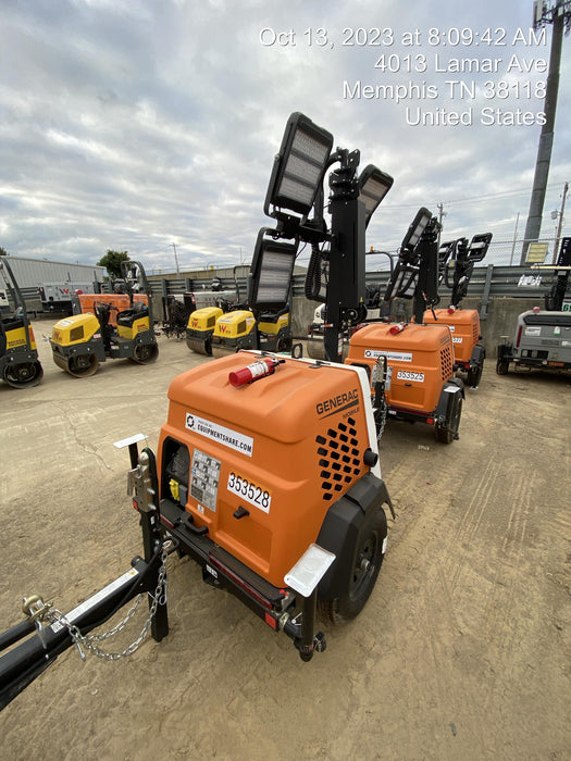 2023 Generac MLT2 Diesel, Flex Switch 120V Input, Powerzone Controller, (4) 320W LED Lights, 4kW Generator, 39.9 Gal Fuel Tank, 2" Ball, T3