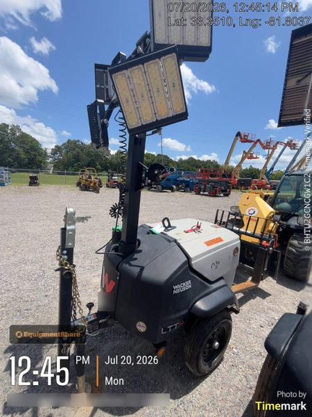 2024 Wacker Neuson LTT4 Diesel, Kohler KDW702, Deep Sea Controller, Auto Start, LED 320W, Bypass Outlet, T3