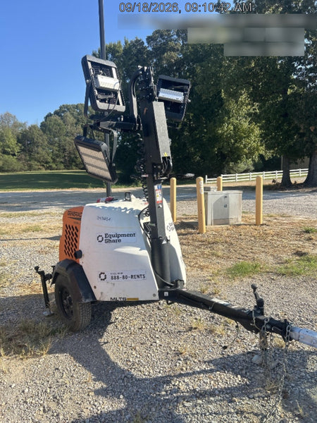 2024 Generac MLT2 Diesel, Flex Switch 120V Input, Powerzone Controller, 
(4) 320W LED Lights, 4kW Generator, 39.9 Gal Fuel Tank, 2" Ball, T3