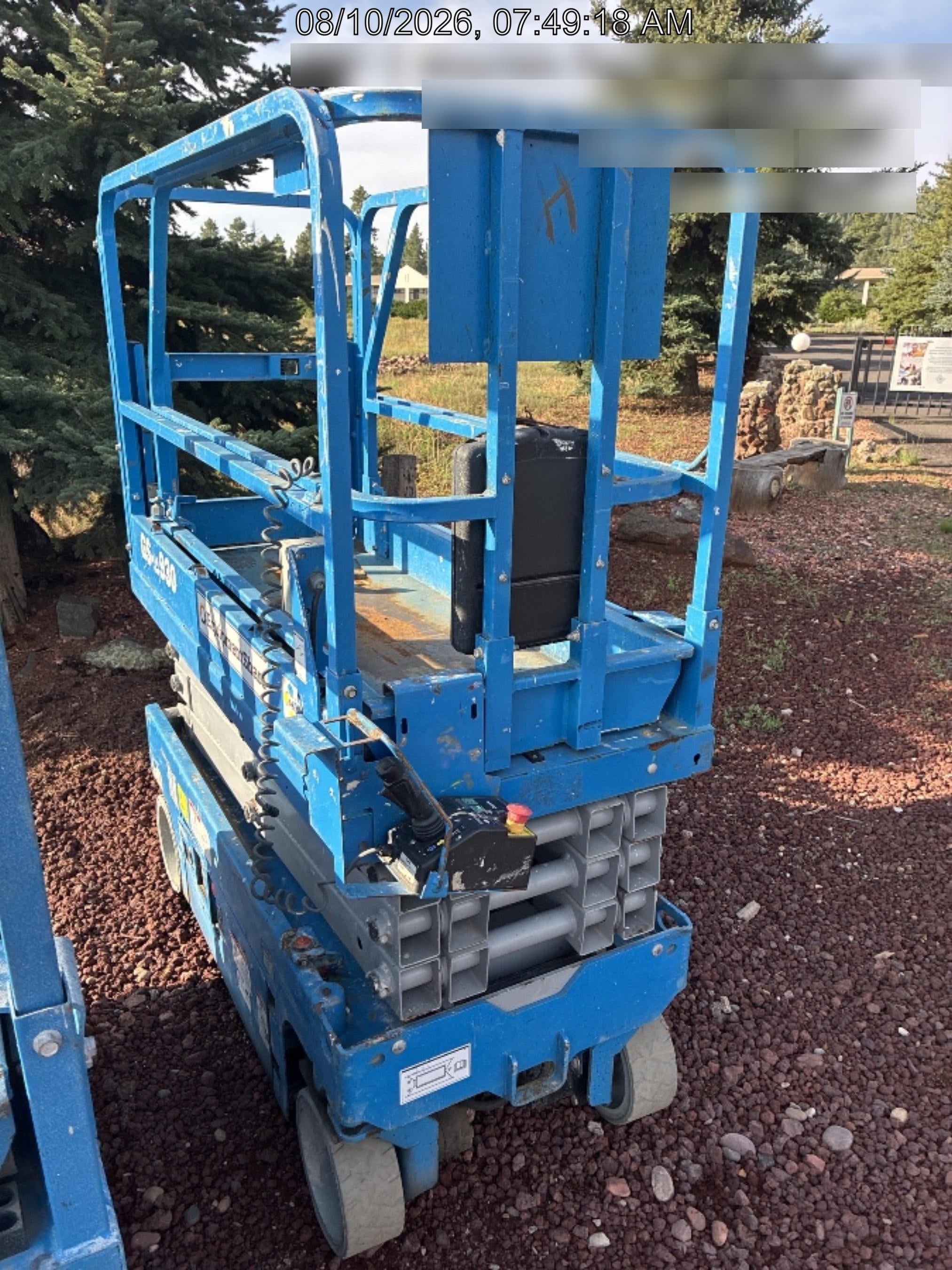 2019 Genie GS-1930 Half Height Swing Gate, 800W Inverter