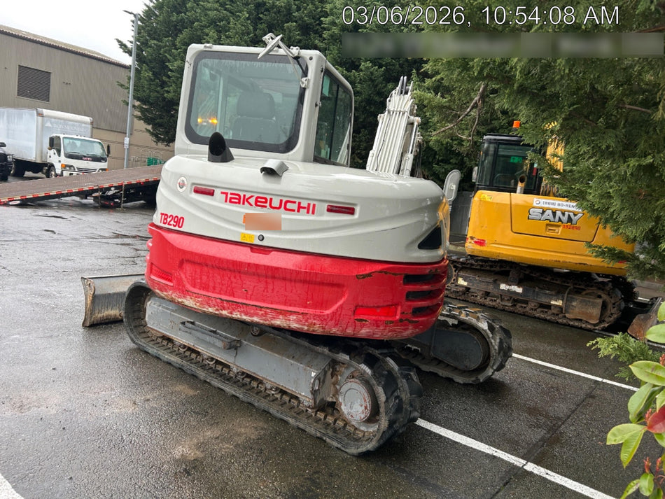 2021 TAKEUCHI TB290C