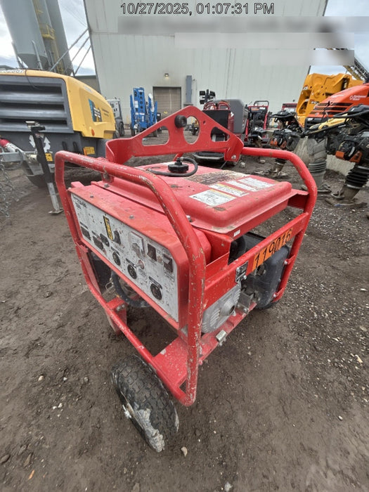 2020 Multiquip GA6HR Gen 6kW Honda GX340 GFCI Wheel Kit