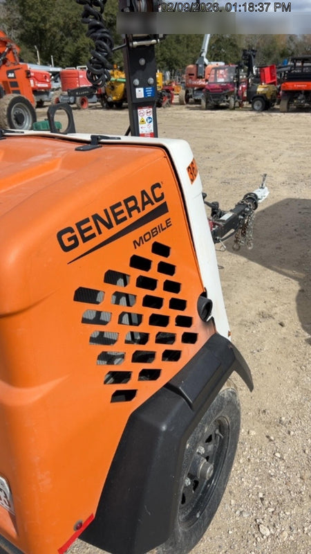 2023 Generac MLT2 Diesel, Flex Switch 120V Input, Powerzone Controller, 
(4) 320W LED Lights, 4kW Generator, 39.9 Gal Fuel Tank, 2" Ball, T3