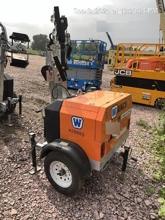 2024 Wanco WLTT-4MM4K Diesel, Deep Sea Controller, Shore Power Plug, Auto Start, (4) 350W LED Floodlights, 4kW Generator, 60 Gal Fuel Tank, 2" Ball, T3