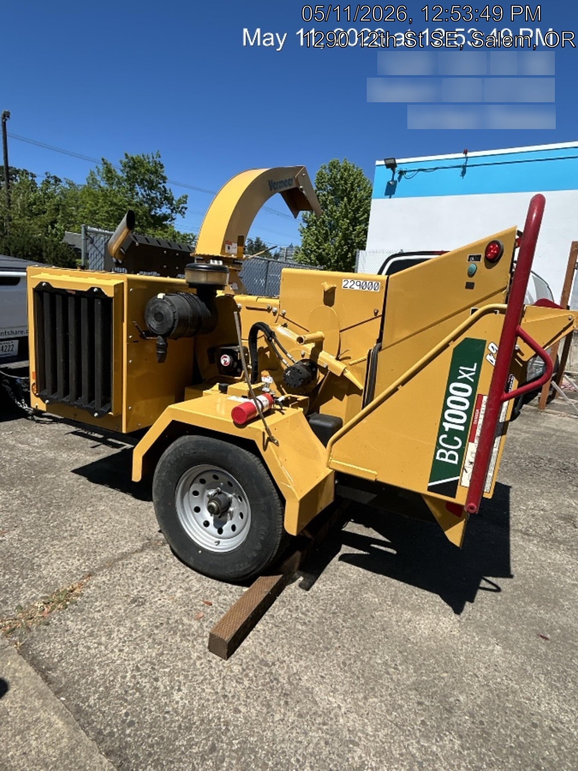 2022 VERMEER BC1000XL Diesel