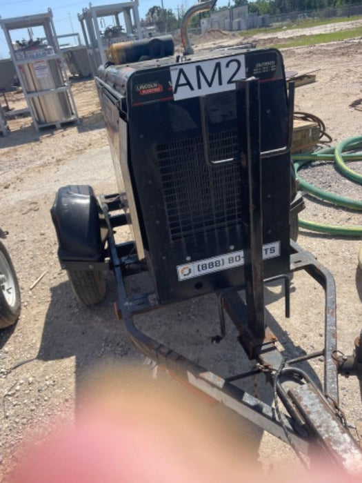 2019 Lincoln Electric Vantage 322 Welder Ready-Pak 3, Two wheel trailer, Fender and Light kit, Cable Rack