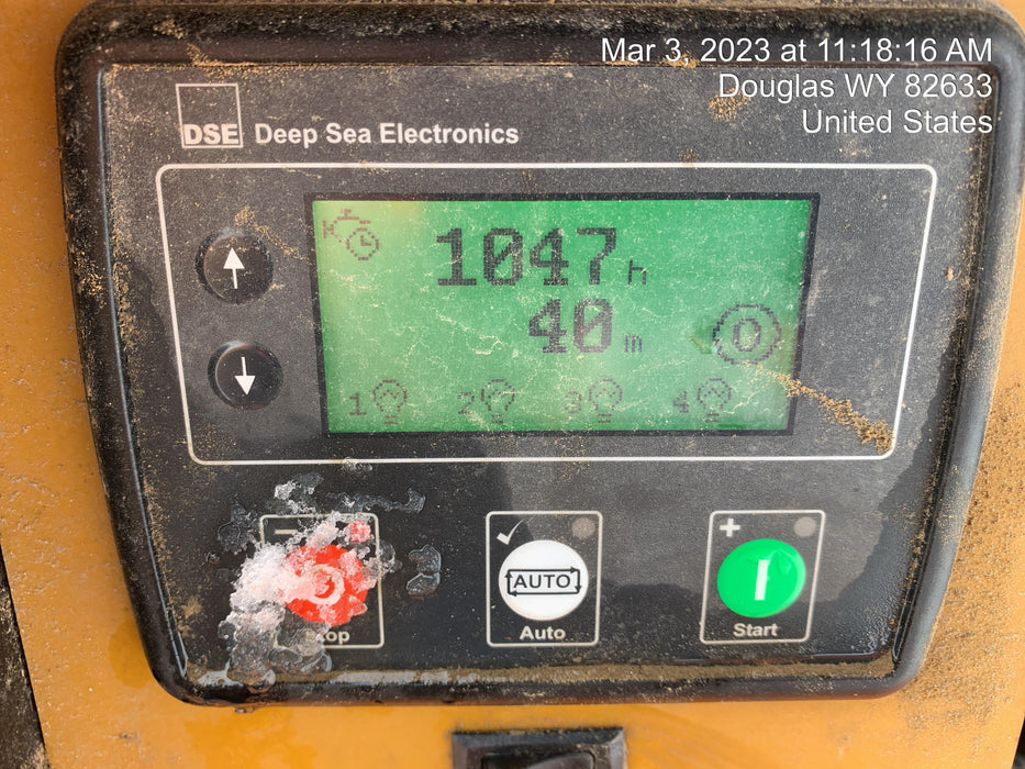 2022 Allmand NLV3GR (4) LED Light Fixture 350W, 23' Vertical Mast, 3kW Prime, Towable, ES Decals, T3