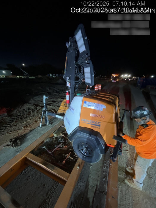 2023 Generac MLT2 Diesel, Flex Switch 120V Input, Powerzone Controller, 
(4) 320W LED Lights, 4kW Generator, 39.9 Gal Fuel Tank, 2" Ball, T3