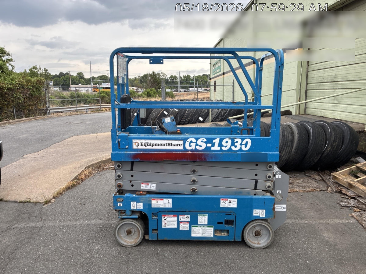 2018 Genie GS-1930 Genie GS-1930 Scissor Lift w/Standard Options