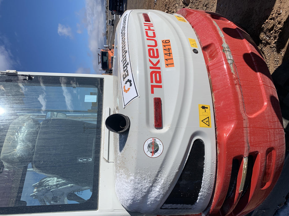 2020 Takeuchi TB250-2C Cab/Heat/Air, Rubber Tracks, Manual TAG QC