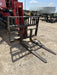 2020 Manitou MTA10055 Cab/Heat/Air, 120 HP, Solid Tires, Work Lights, Lift Hook, Auxiliary Hydraulics w/66" Carriage and 60" Forks