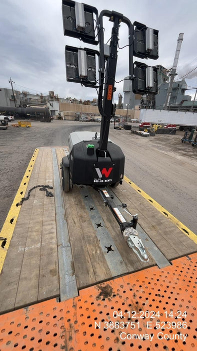 2024 Wacker Neuson LTT4 Diesel, Kohler KDW702, Deep Sea Controller, Auto Start, LED 320W, Bypass Outlet, T3