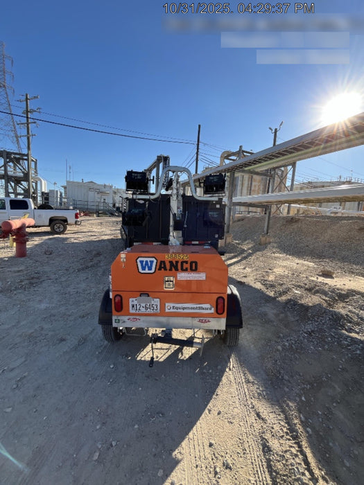 2024 Wanco WLTT-4MM4K Diesel, Deep Sea Controller, Shore Power Plug, Auto Start, (4) 350W LED Floodlights, 4kW Generator, 60 Gal Fuel Tank, 2" Ball, T3