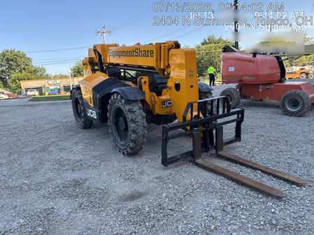 2020 JCB 509-42 Cab/Heat/Air, Solid Tires, Work Lights, Beacon, Aux Hydraulics, Back up Alarm, Lifting Eye, ES Decals