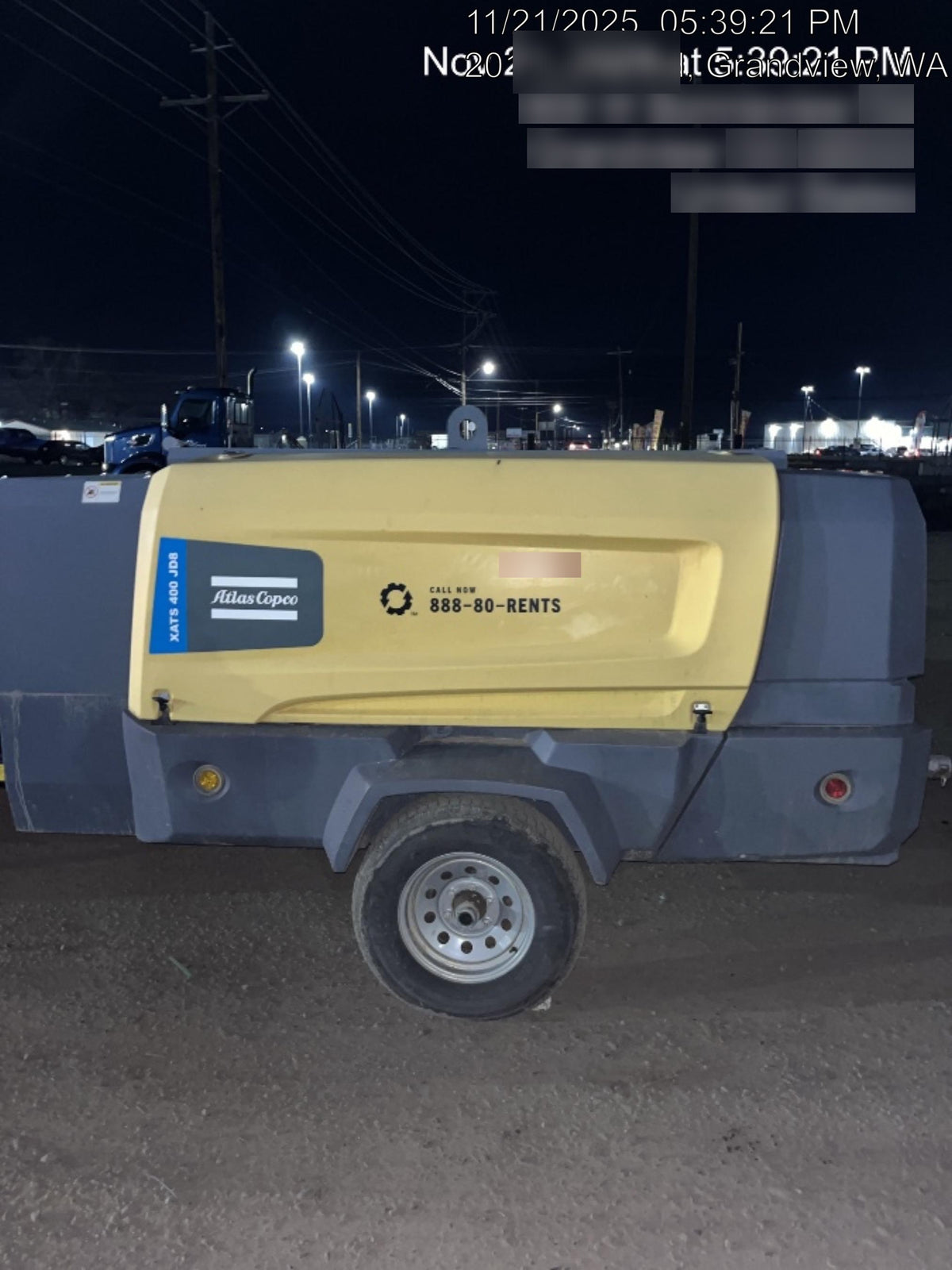 2021 ATLAS COPCO XATS400 CWK