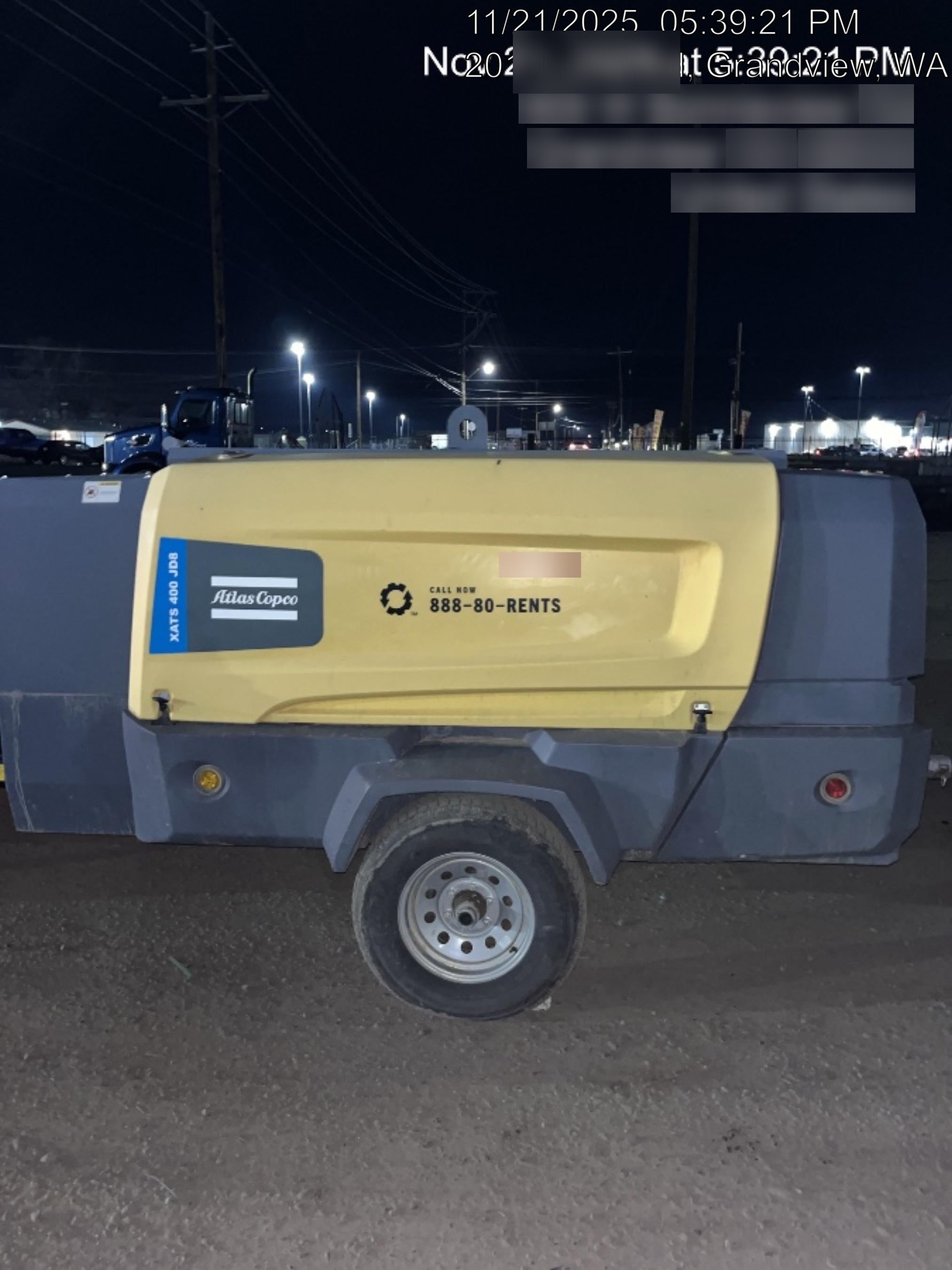 2021 ATLAS COPCO XATS400 CWK